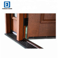 Fangda oval door set with the side light panel prehung